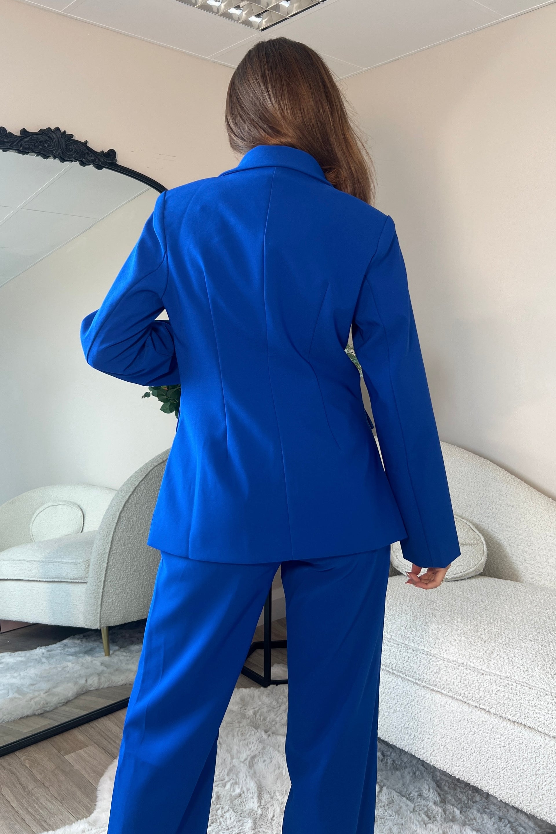 Stevie Classic Fitted Blazer Royal Blue