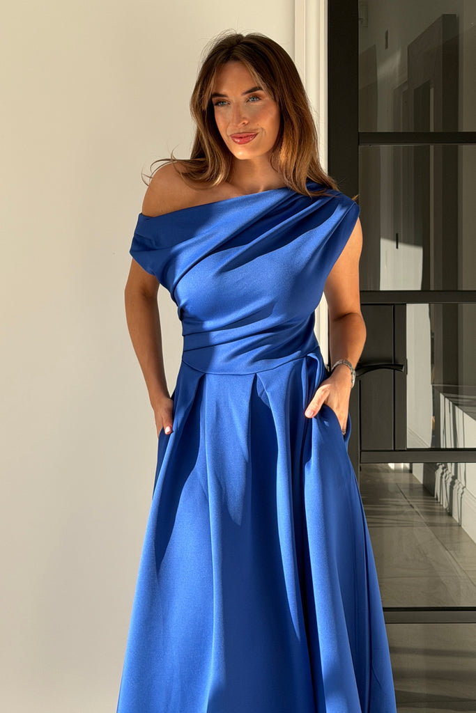 betty blue dress City Chic Plus Size Betty Ruffle Mini Dress
