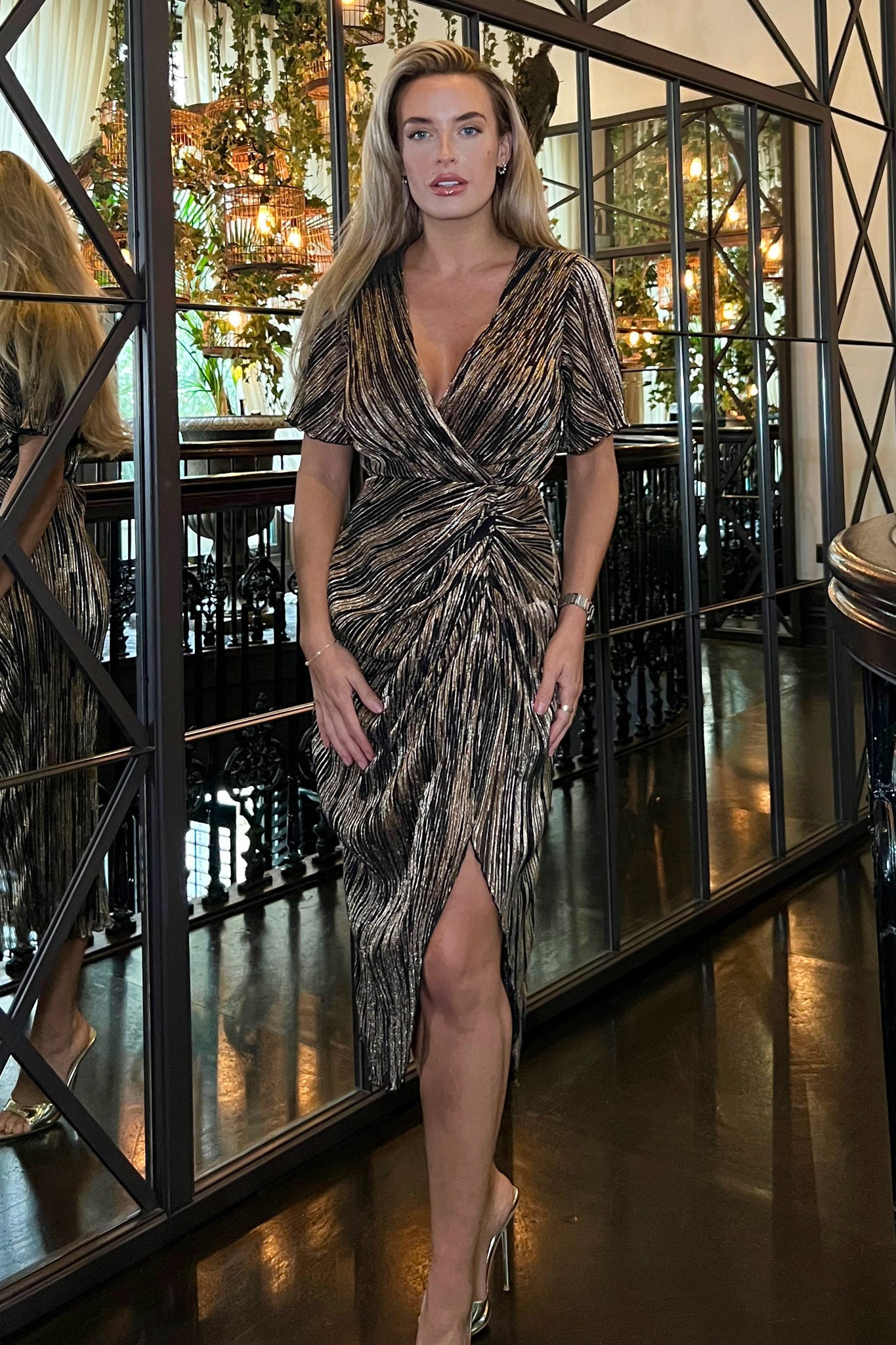 slim fit dress slacks Black Gold Lace Midi Gown Petite Chrie slim fit dress slacks Black Gold Lace Midi Gown Petite Chrie