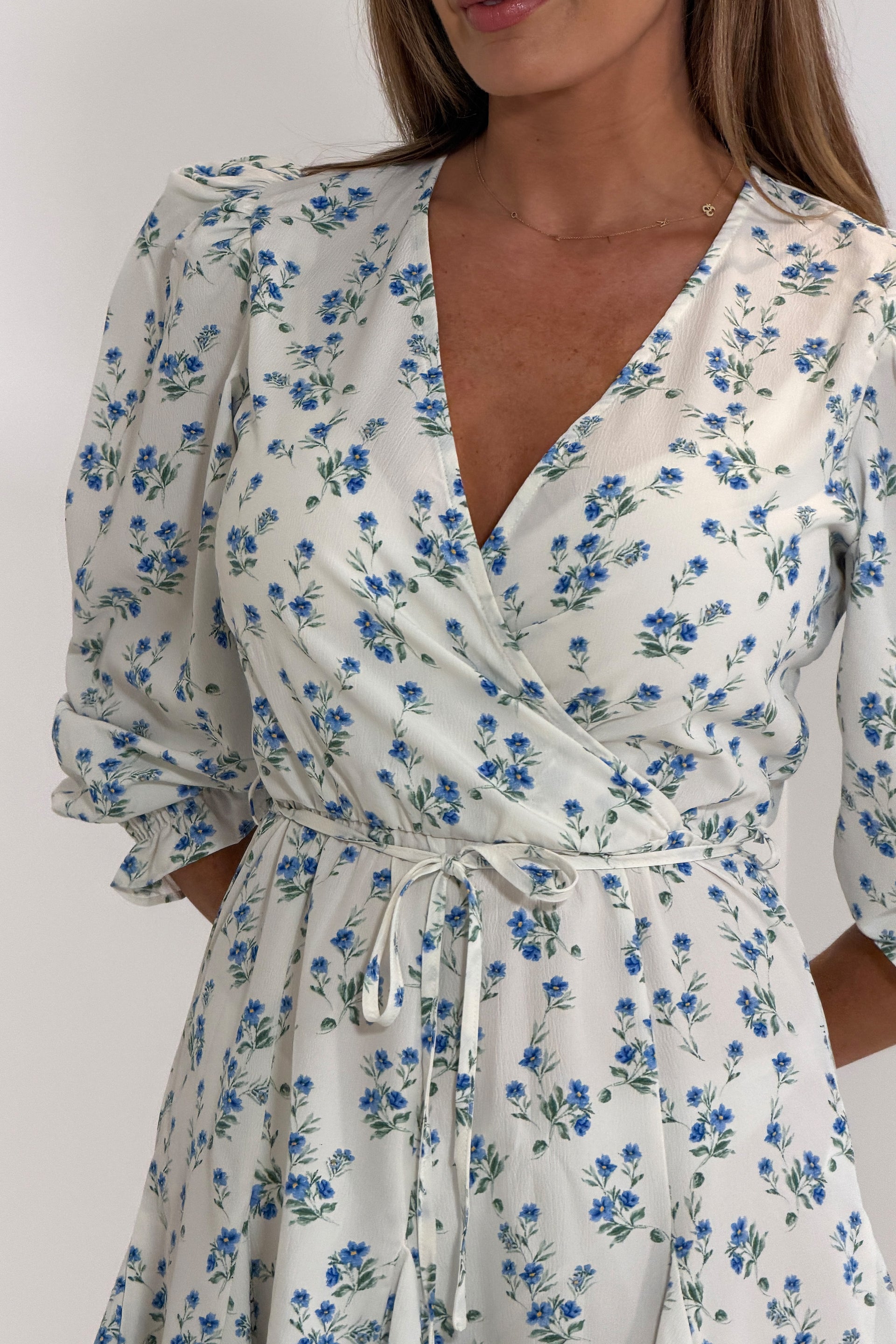 Eve Ditsy Floral Skater Mini Dress  Girl In Mind