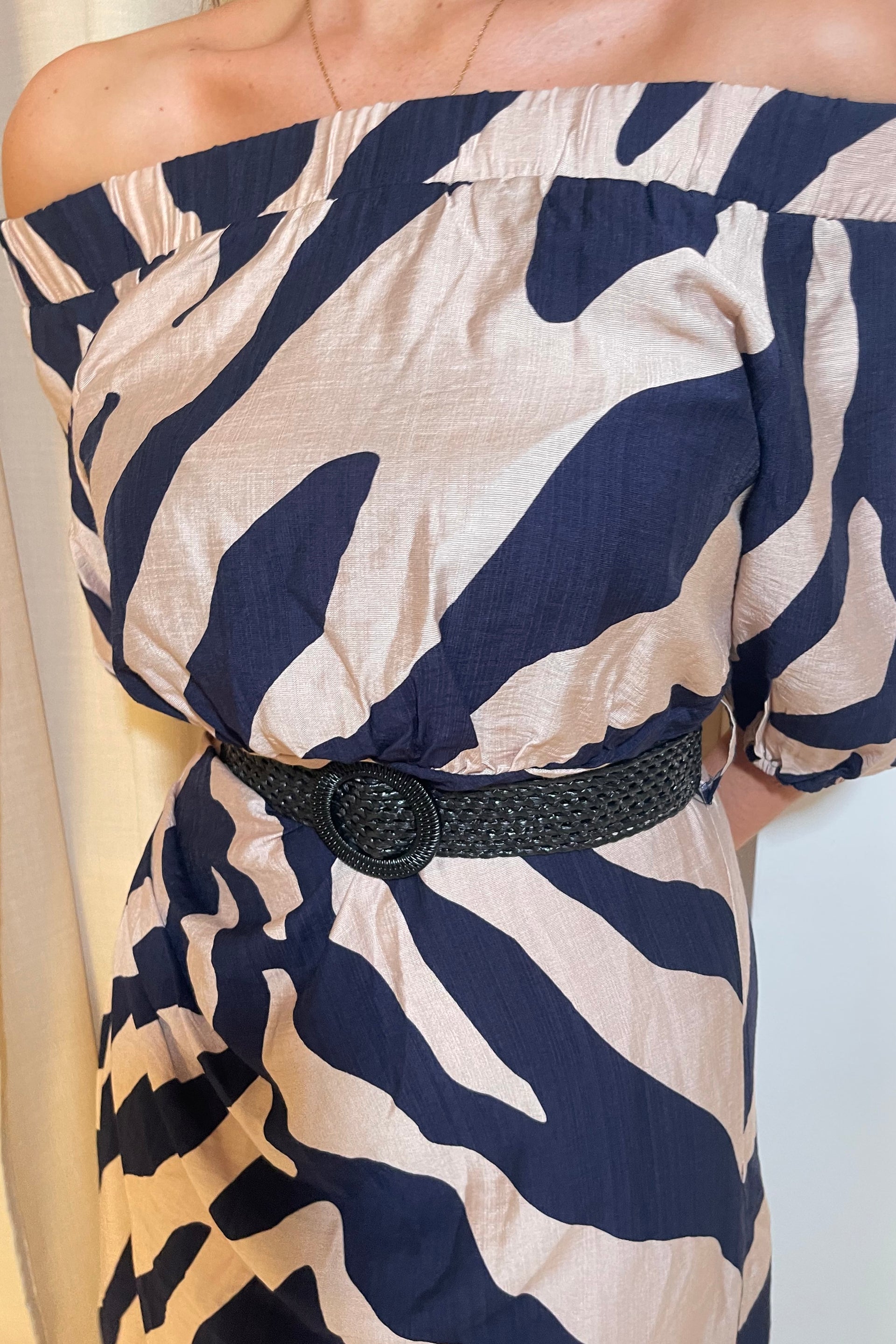 Kit Bardot Animal Print Midi Dress kit-bardot-animal-print-midi-dress