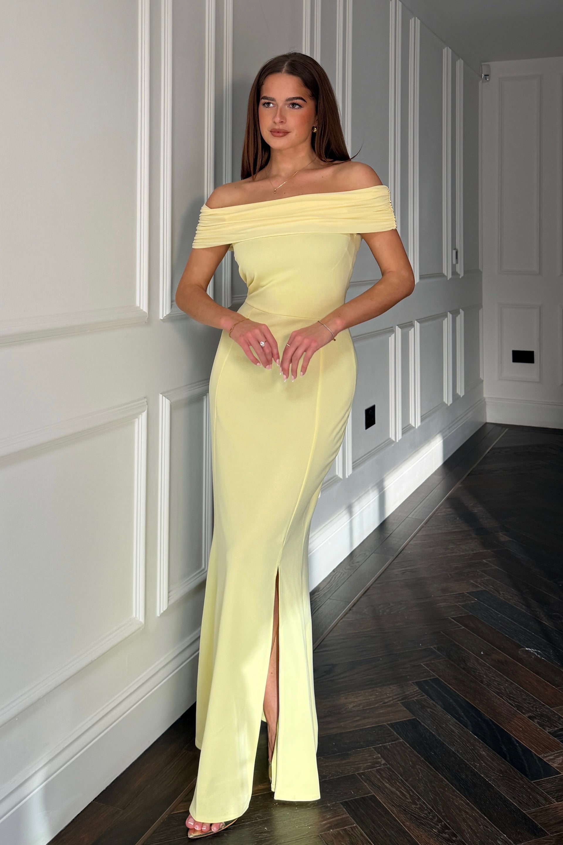 Lois Bardot Maxi Dress Yellow